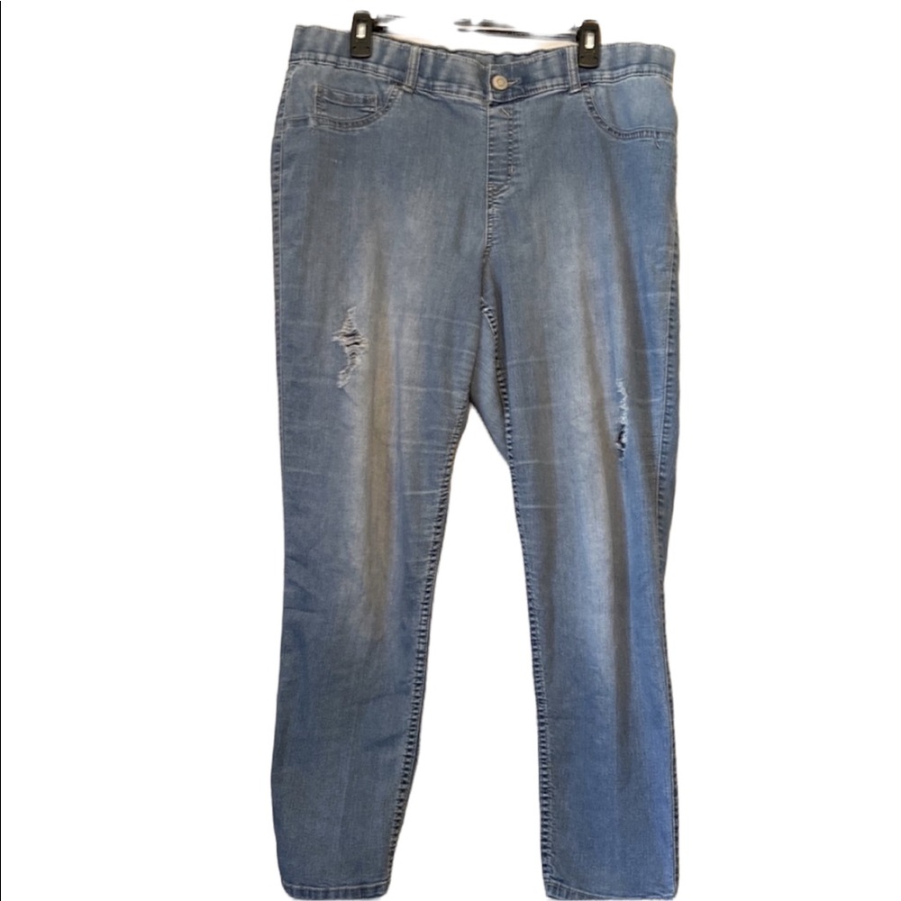 Lane Bryant Distressed Jeans